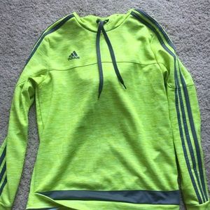 adidas originals hoodie in yellow